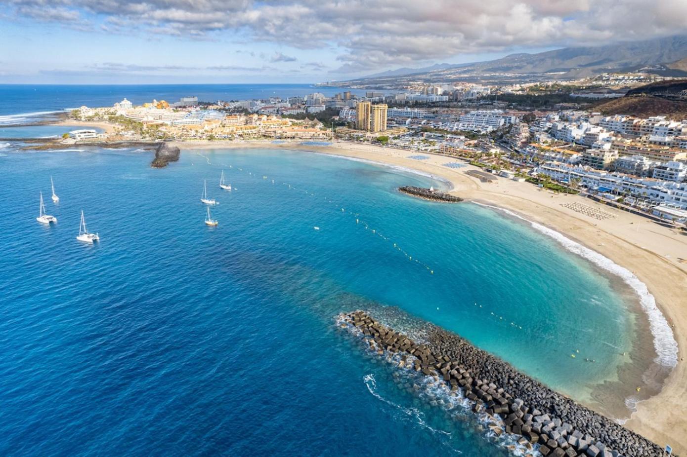 Sea Forever - Playa Las Americas -Sea View Apartment ปลายาเดลาสอเมริกาส ภายนอก รูปภาพ